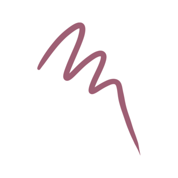 Zbliżenie: falisty swatch konturówki Revolution Lip Shift Ink w odcieniu Bitten Cherry na białym tle.