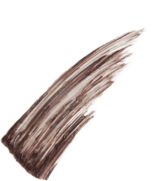 Brązowy swatch pisaka do brwi Brow Insert. Kremowa konsystencja wypełnia luki w brwiach.