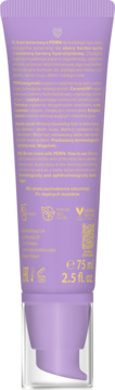Miya myWONDERBALM Barrier Baby krem barierowy 75ml, fioletowa tubka, tył opakowania z pełnym opisem.