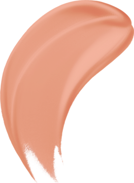 Swatch kremowego cienia NYX Lid Lingerie In-Nude-Endo. Matowy brzoskwiniowy beż, jedwabista konsystencja.
