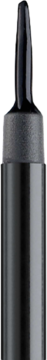 Zbliżenie na czarny ARTDECO 24h Matte Liquid Liner z matową obudową i stożkową końcówką aplikatora.