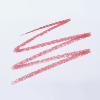 Konturówka do ust Artdeco Mineral Lip Styler. Kremowa, zygzakowata próbka koloru Mineral English Rose na białym tle.