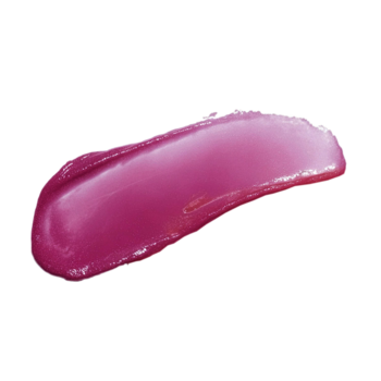 Zbliżenie na żelowy swatch różu Artdeco Gel.ly Blush Stick Berry, lśniący na białym tle.