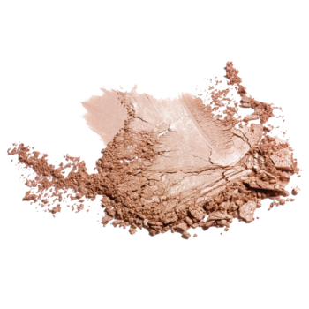 Rozsypany puder Artdeco Brown Orange Blush, brzoskwiniowo-różowy róż do policzków o mieniącej się teksturze.