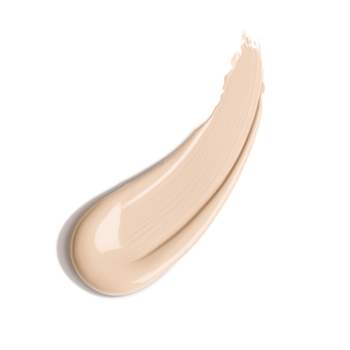Matujący podkład Artdeco Perfect Matte Serum Foundation, beżowy swatch w formie smugi na białym tle.