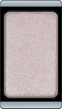 Artdeco Pearly Linen cień do powiek, pojedynczy wkład w czarnej ramce, perłowo-satynowy, z góry.