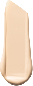 Skin Veil Foundation, jasny beż. Smuga kremowego podkładu o satynowym wykończeniu, widok z góry.