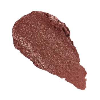 Swatch cienia Revolution Just Chillin' Molten Mocha, kremowy, brązowo-miedziany z połyskiem, na białym tle.