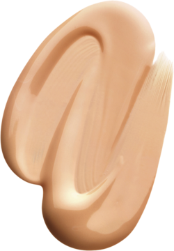 Pojedyncza kremowa smuga podkładu Pupa Active Light 03 Dark Ivory o satynowym, nawilżającym wykończeniu.