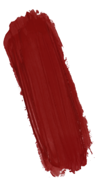 Swatche pomadki Alterra Red Wine. Grube, aksamitne pociągnięcie szminki w odcieniu głębokiego wina.