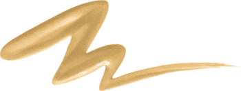 Zbliżenie na beżowo-brązową, kremową smugę, prawdopodobnie próbkę linera Epic Wear Eye & Body Liner.