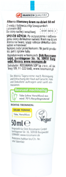 ALTERRA Aloe Vera ,krem do twarzy, na dzień,promocyjne