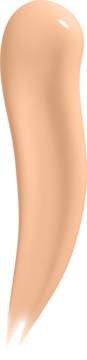Błyszcząca próbka rozświetlającego korektora Max Factor Miracle Pure 1 Light, jasny odcień beżu.