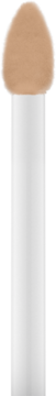Biały aplikator do korektora Catrice True Skin z beżową, gąbczastą końcówką, ujęcie pionowe z przodu.