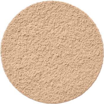 Jasny, beżowy matujący puder Bourjois Healthy Mix Clean w okrągłym panie, widok z góry, zbliżenie.
