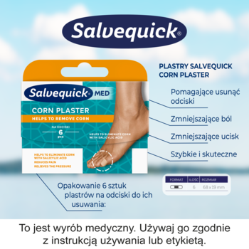 SALVEQUICK Corn Plaster ,plaster na odciski,rich-content-1