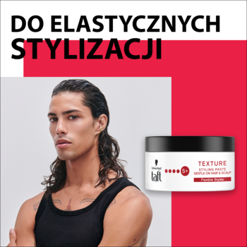SCHWARZKOPF TAFT Texture ,pasta do włosów, mocna, poziom utrwalenia 5+,rich-content-1