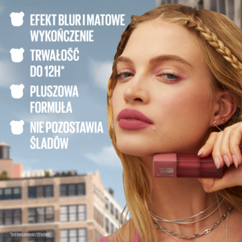 MAYBELLINE Super Stay Teddy Tint,tint do ust, w płynie, nr 50 Wild At Heart,rich-content-1