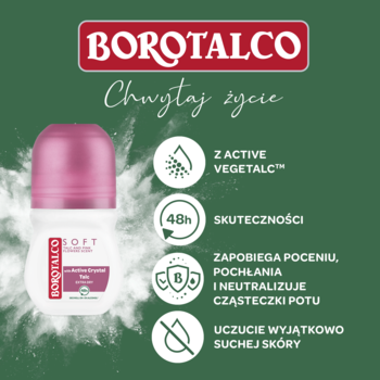 BOROTALCO Soft ,antyperspirant w kulce, 48h,rich-content-1