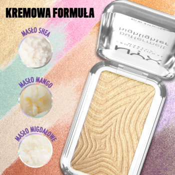 NYX PROFESSIONAL MAKEUP Buttermelt ,rozświetlacz do twarzy, nr 25 Butta Than Gold,rich-content-1