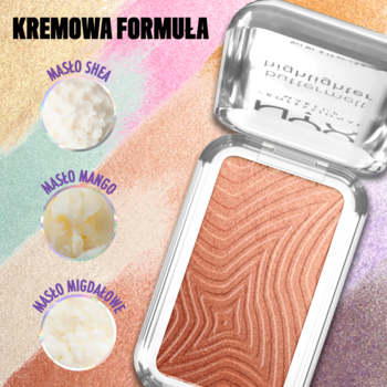 NYX PROFESSIONAL MAKEUP Buttermelt ,rozświetlacz do twarzy, nr 35 Butta in Bronze,rich-content-1