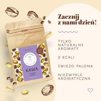 ORZECHOWNIA ,kawa ziarnista o smaku Pistracji, 100% Arabica,rich-content-1