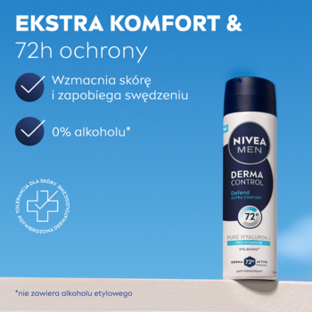 NIVEA MEN Derma Control Defend,antyperspirant w sprayu, 72,rich-content-1