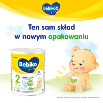 BEBIKO NUTRIflor Expert 2,mleko następne dla niemowląt, powyżej 6. m-ca życia, 2,rich-content-1