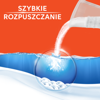 Vizir Color skoncentrowany proszek do prania w wodzie. Granulki rozpuszczają się, szybka technologia Anti-Residue.