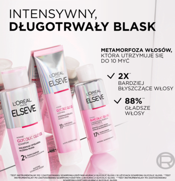 L'ORÉAL PARIS ELSEVE Glycolic Gloss ,odżywka do włosów, wygładzająca,rich-content-2