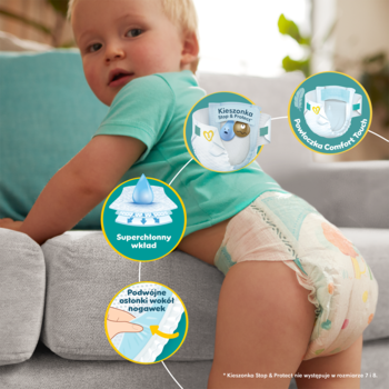 PAMPERS Active Baby ,pieluchy, 9-14kg, rozmiar 4;,rich-content-2