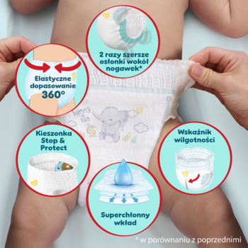 PAMPERS Premium Care ,pieluchomajtki, 12-17kg, rozmiar 5;,rich-content-2