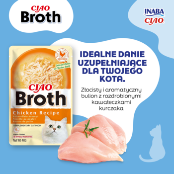 INABA CIAO Broth ,mokra karma dla kota, kurczak w rosole,rich-content-2