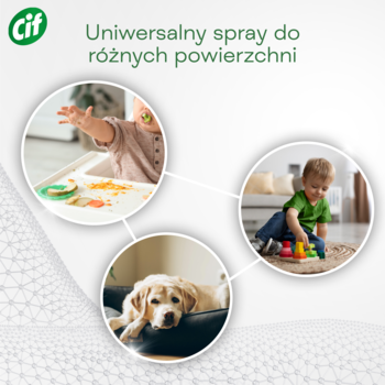 CIF Infinite + Clean All In One,spray do czyszczenia z naturalnymi probiotykami, Lime + Lemongrass,rich-content-2