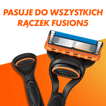 GILLETTE Fusion 5 ,wkłady do maszynki do golenia, 5-ostrzowe, dla mężczyzn,rich-content-2