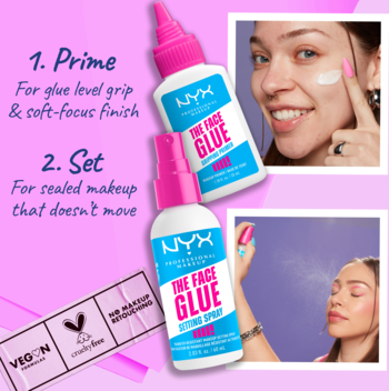 NYX PROFESSIONAL MAKEUP The Face Glue ,baza pod makijaż, supertrwała, nawilżenie do 24 H,rich-content-3