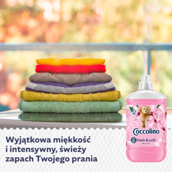 COCCOLINO Fresh & Soft ,płyn do płukania tkanin, Silk Lily,rich-content-3