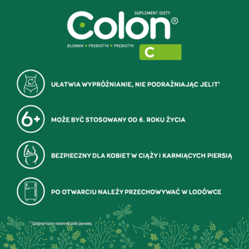 COLON C ,proszek wspomagający pracę jelit, błonnik, probiotyk, suplement diety,rich-content-3