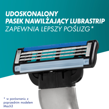 GILLETTE Mach 3 ,wkłady do maszynki do golenia, 3-ostrzowe, dla mężczyzn,rich-content-3