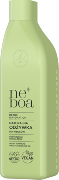 NEBOA Detox & Hydration ,odżywka do włosów, oczyszczająca, włosy przetłuszczające się, naturalna,kompozycja-2