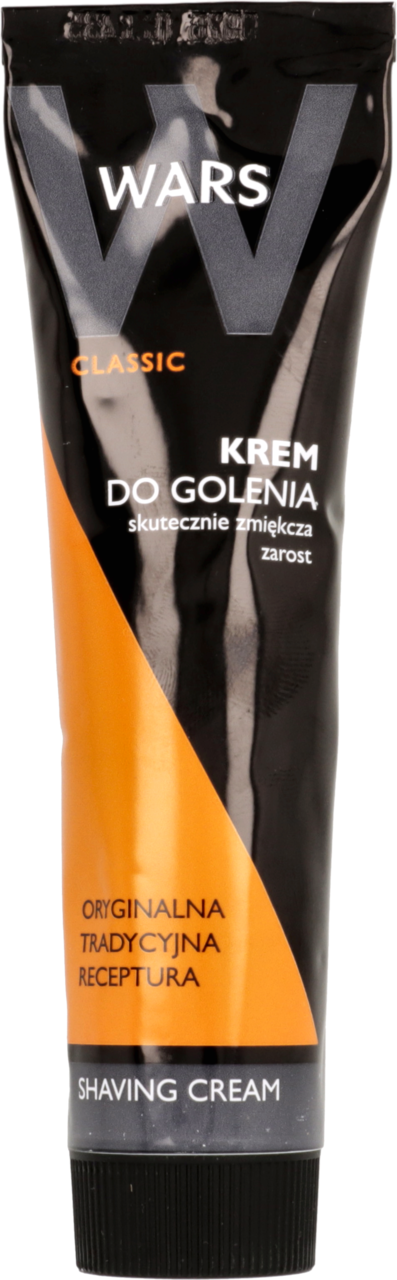 WARS, Classic, krem do golenia zmiękczający zarost, 65 g
