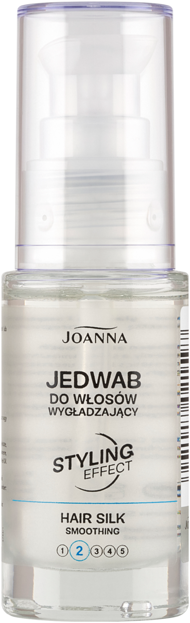 JOANNA, Styling Effect, jedwab do włosów, wygładzający, poziom utrwalenia 2;, 25 ml