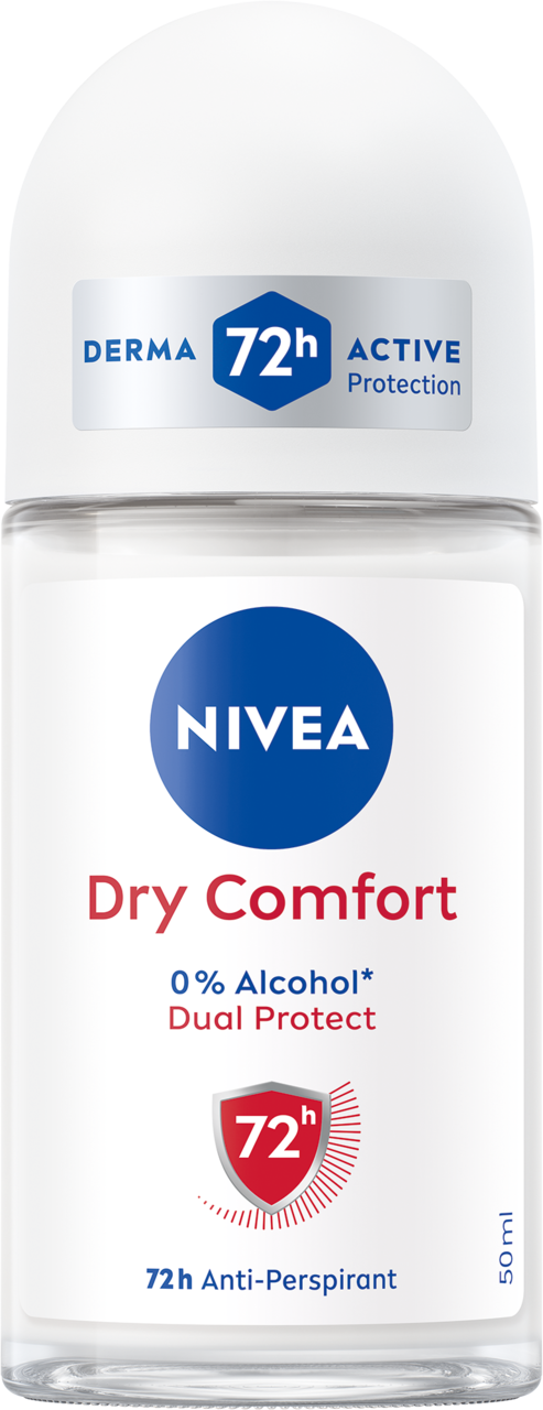 NIVEA, Dry Comfort, antyperspirant w kulce, dla kobiet, 72h, 50 ml