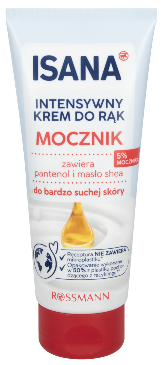 ISANA, krem do rąk z 5% zawartością mocznika, 100 ml