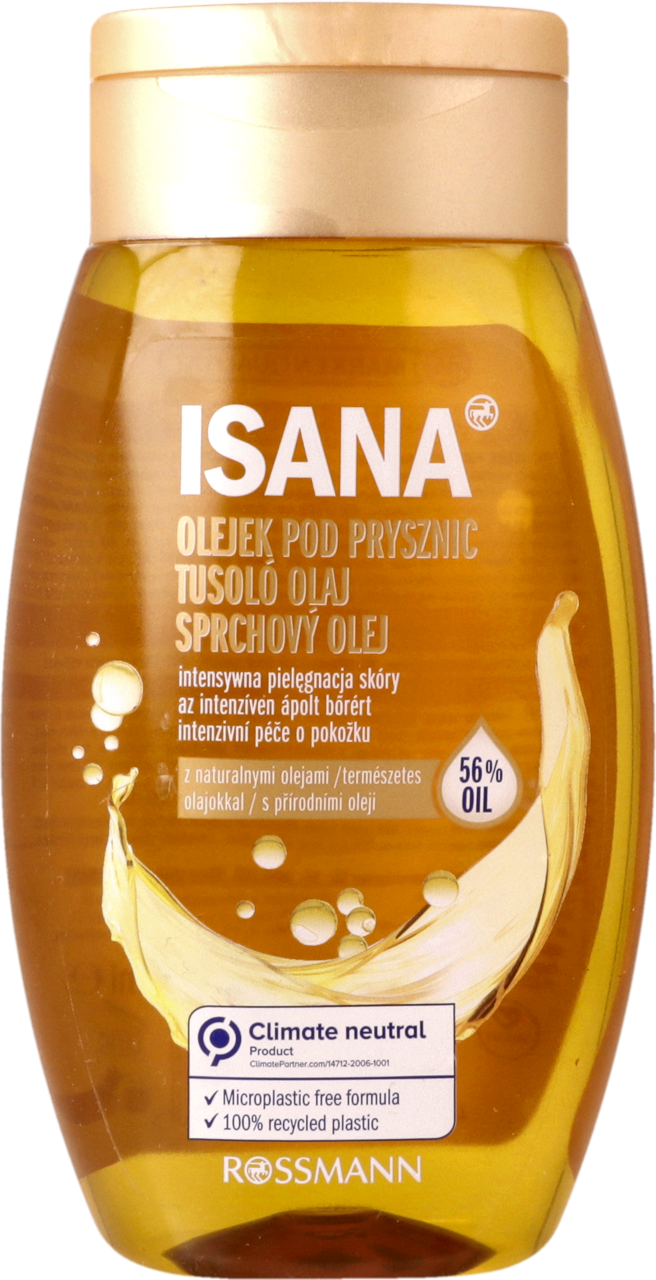 ISANA, olejek pod prysznic, chroni i pielęgnuje, 200 ml