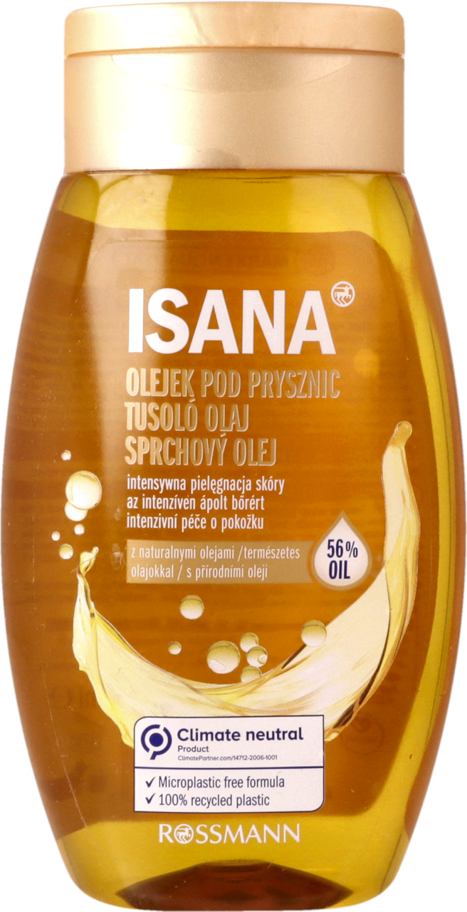 ISANA, olejek pod prysznic, chroni i pielęgnuje, 200 ml