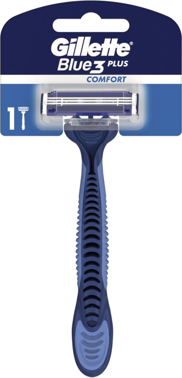 GILLETTE, Blue 3, maszynka do golenia, 3-ostrzowa, jednorazowa, dla mężczyzn, 1 szt.