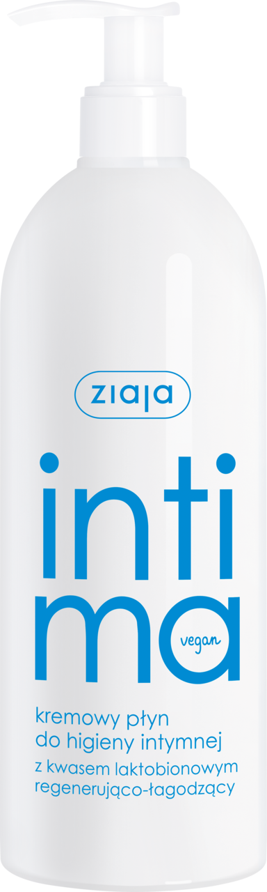 ZIAJA, Intima, płyn do higieny intymnej, z kwasem laktozowym, 500 ml