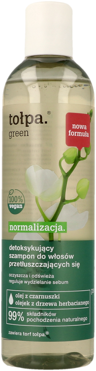 TOŁPA, Green Normalizacja., szampon do włosów normalizujący, włosy tłuste, 300 ml