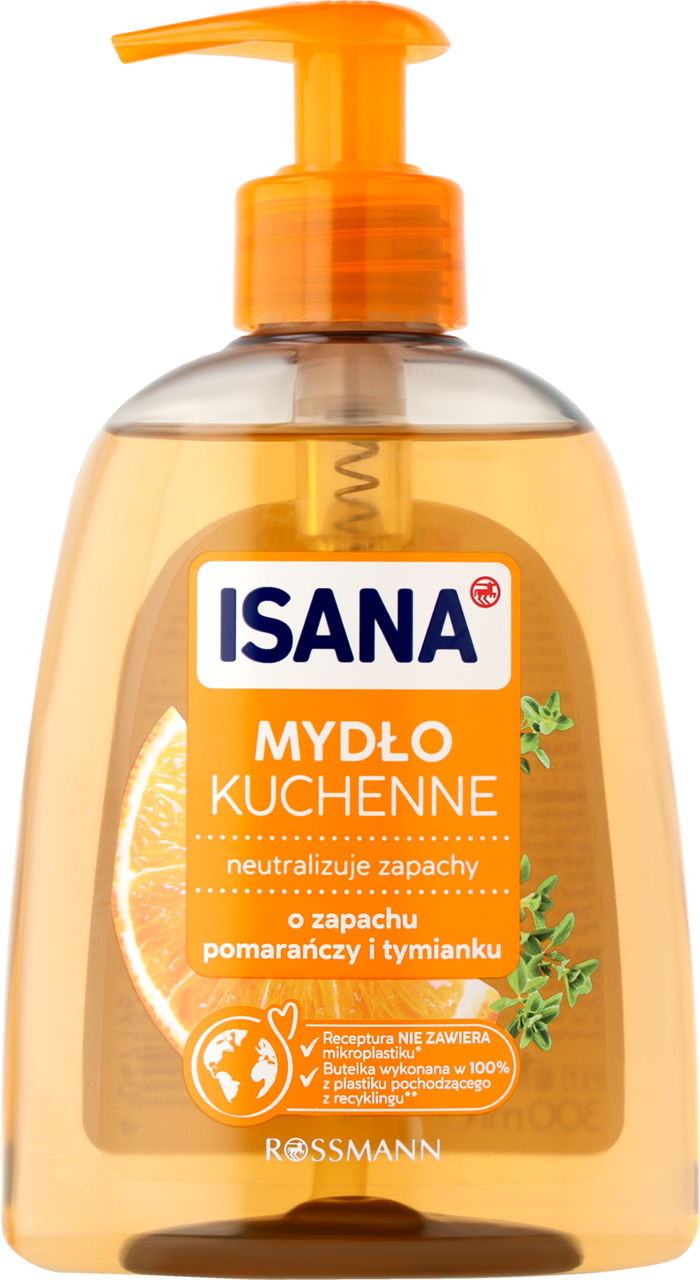 ISANA, mydło w płynie, kuchenne, o zapachu sezonowym, 300 ml